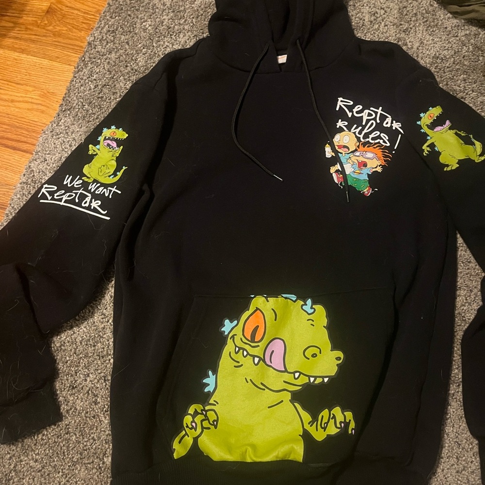 Small repeat rugrats hoodie